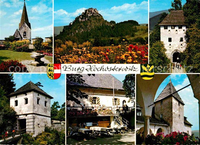 Hochosterwitz Burg Kirche Burg Aufgang Burgtore
