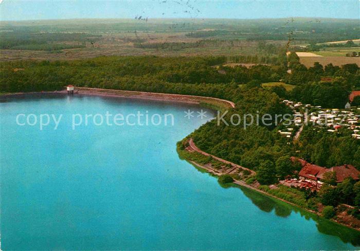 Thuelsfelder Talsperre Hotel Seeblick Fliegeraufnahme