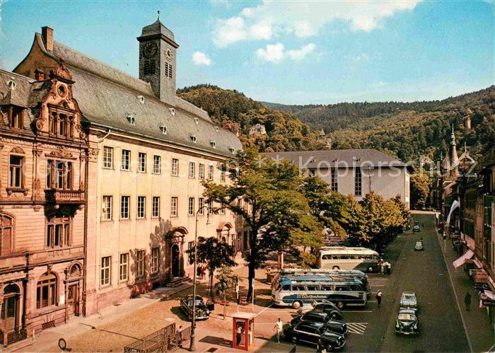 Heidelberg Neckar Alte und Neue Universitaet
