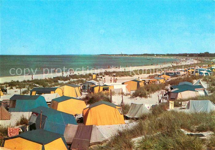 Prerow Ostseebad Zeltplatz Strand