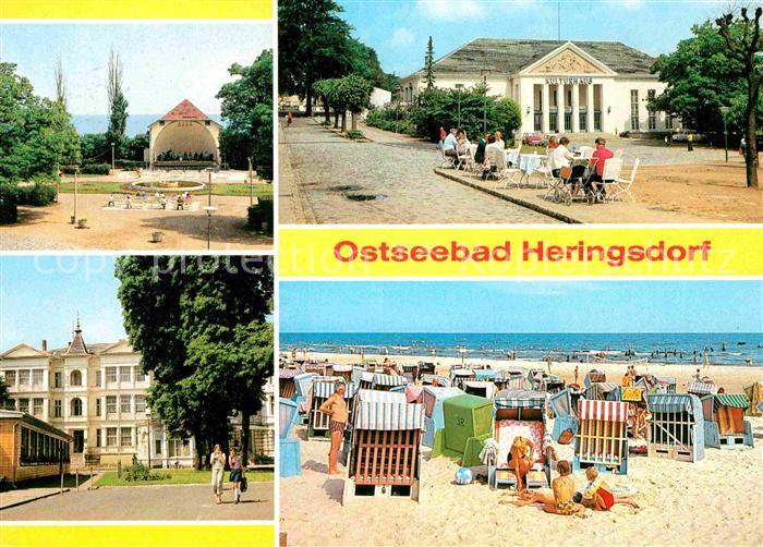 Heringsdorf Ostseebad Usedom Konzertplatz Kulturhaus FDGB Erholungsheim Einheit