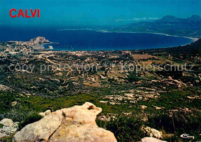 Calvi Vue generale du golfe