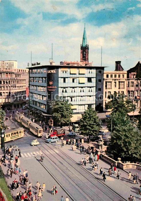 DuessELDORF CITY Corneliusplatz und Koenigsallee