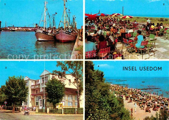 Insel Usedom Karlshagen Fischerhafen Trassenheide Koelpinsee FDGB Erholungsheim