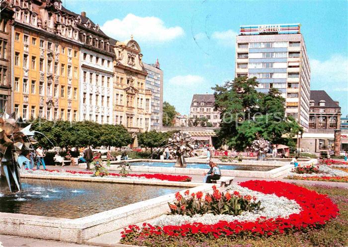 LEIPZIG Sachsen Sachsenplatz