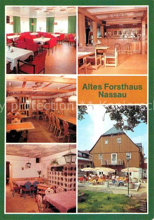 Nassau Brand-Erbisdorf Ferienheim der HK Frankfurt Oder Gastraeume Bar Terrasse