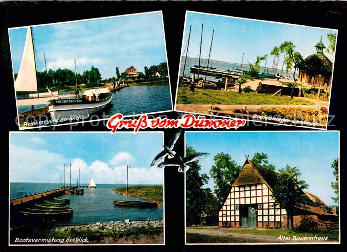 Duemmer Ludwigslust-Parchim Brinkmeyers Strandlust Bootsanleger Lembruch Bootsve