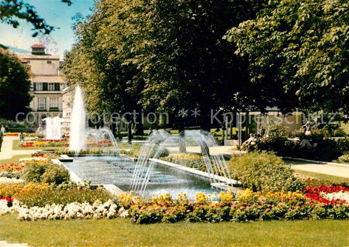 Bad Eilsen Kurpark Fontaenen Allee