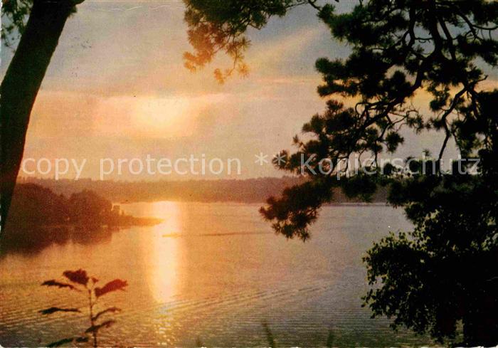 BERLIN  CITY Sonnenuntergang an der Havel