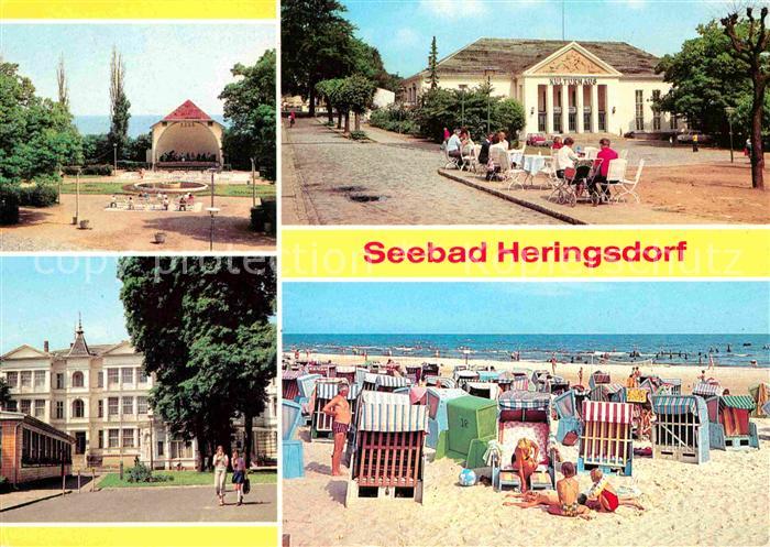 Heringsdorf Ostseebad Usedom Konzertplatz Kulturhaus FDGB Erholungsheim Einheit