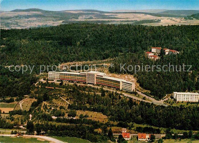 Schwabthal Sanatorium Lautergrund Fliegeraufnahme