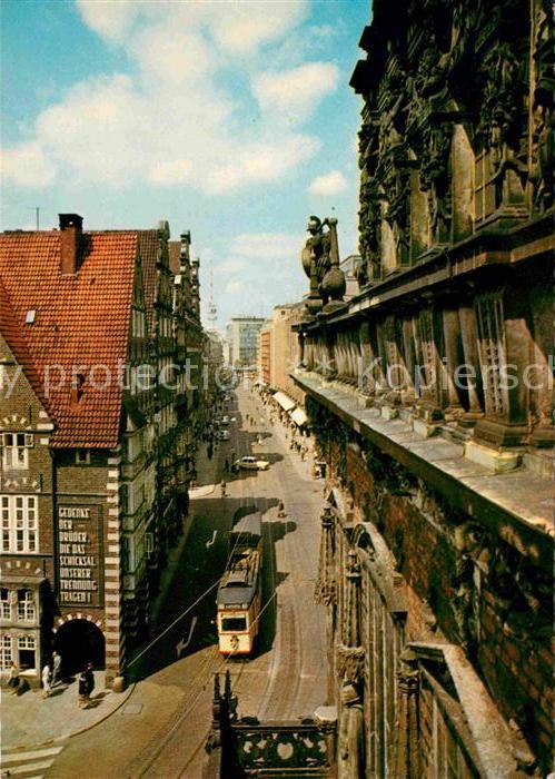BREMEN  CITY Obernstrasse Strassenbahn