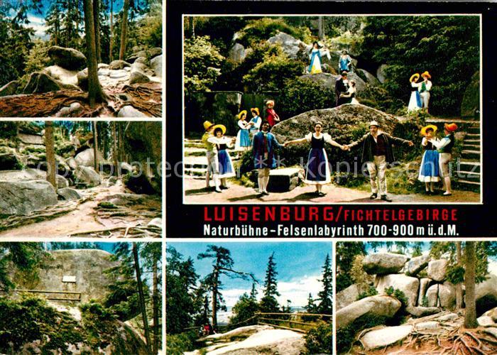 Luisenburg Naturbuehne Felsenlabyrinth Theater Festspiele Fichtelgebirge