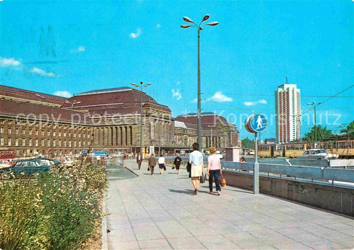 LEIPZIG Sachsen Hauptbahnhof Messestadt
