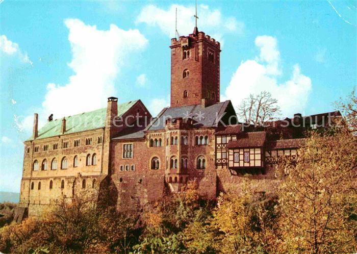 Eisenach Thueringen Wartburg von Suedosten