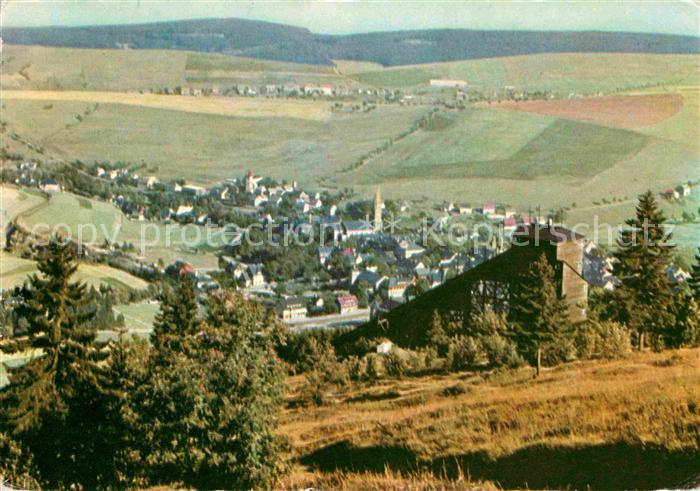 Oberwiesenthal Erzgebirge Panorama Kurort