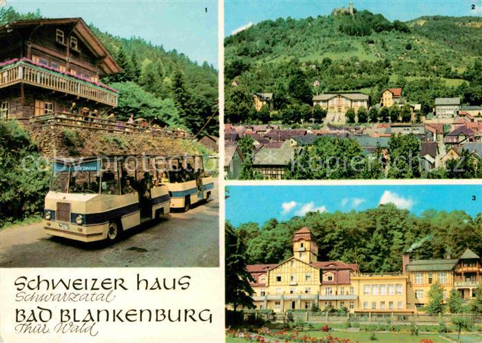 Bad Blankenburg Schwarza Express Schweizerhaus Restaurant Burgruine Greifenstein