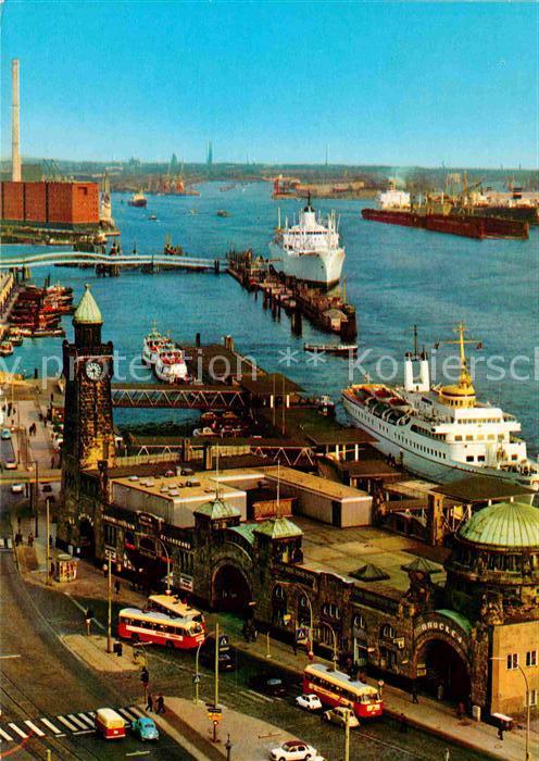 HAMBURG  CITY St Pauli Landungsbruecken