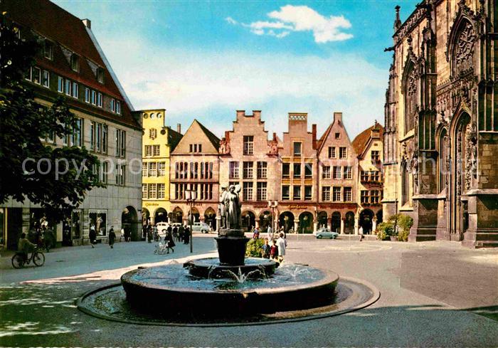 Muenster Westfalen Lambertusbrunnen