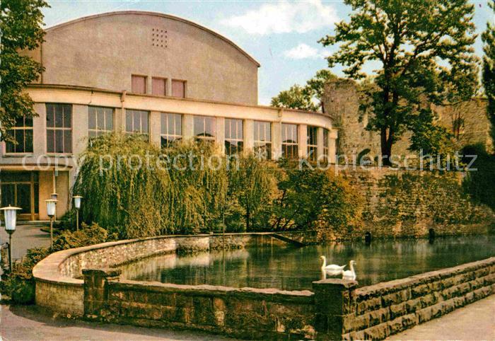 Bad Lippspringe Kongresshalle und Lippequelle