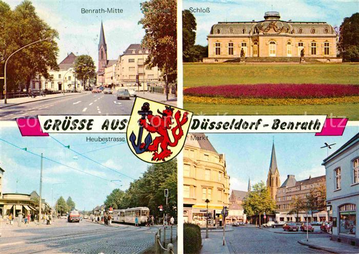 Benrath Stadtmitte Schloss Markt Kirche Heubestrasse