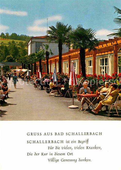 Bad Schallerbach Rheuma Heilbad Kurpromenade Palmengarten