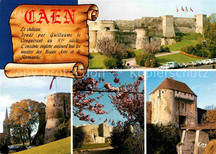 Caen Chateau fonde par Guillaume le Conquerant XI siecle