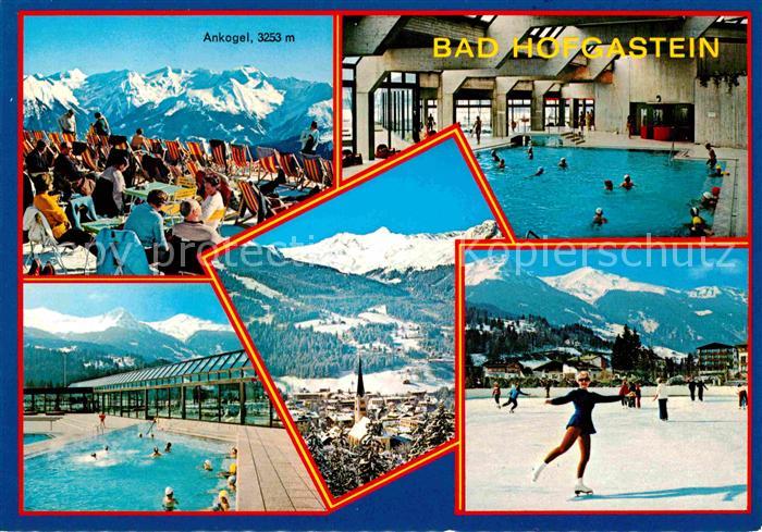 Bad Hofgastein Kur und Sportzentrum Thermal Hallenbad Eislaufbahn Bergrestaurant