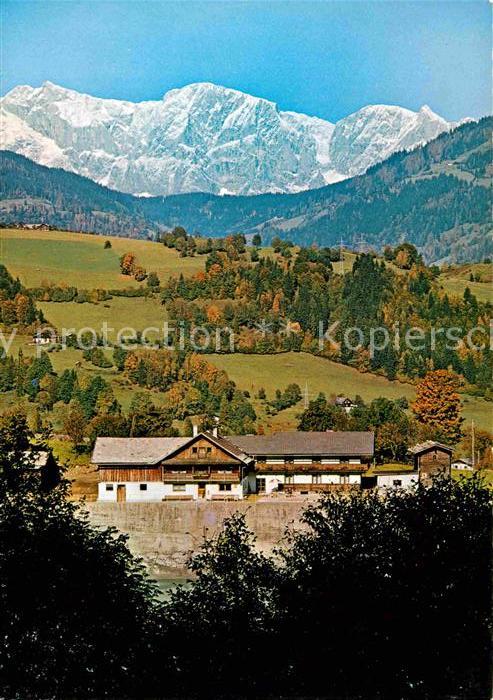 Schwarzach Pongau Pension Lehengut mit Hochkoenig Berchtesgadener Alpen