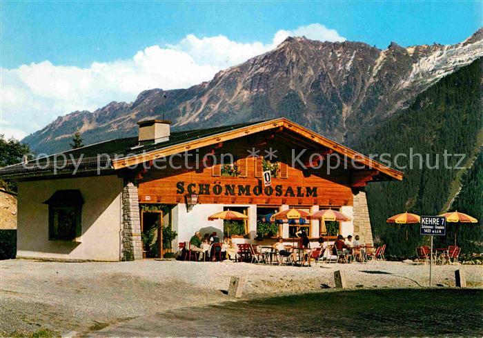 Krimml Schoenmoosalm an der Gerlosstrasse Zillertaler Alpen