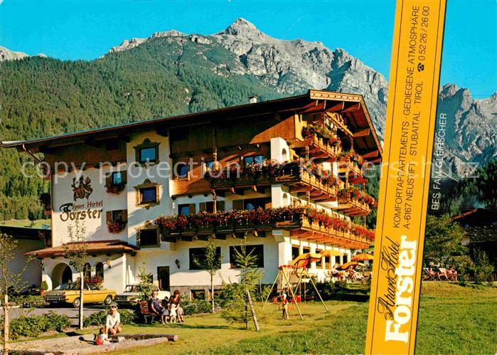 Neustift Stubaital Tirol Aparthotel Foerster Stubaier Alpen