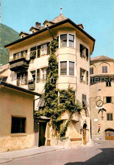 Bozen Suedtirol Batzenhaeusl Altes Gasthaus Denkmalschutz