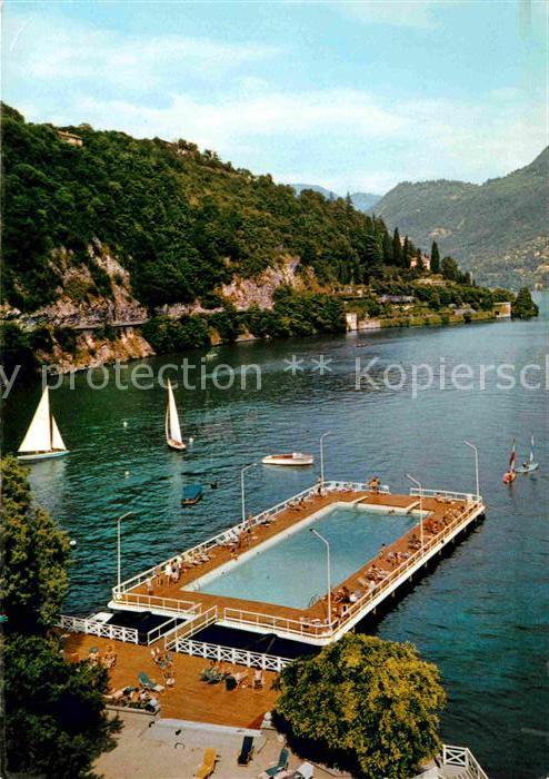 Cernobbio Lago di Como Grand Hotel Villa d Este Sun Deck Floating Swimming Pool