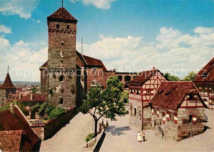 NueRNBERG  CITY Tiefer Brunnen und Heidenturm auf der Burg