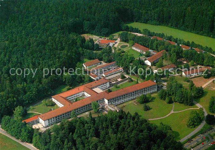 Schoemberg Schwarzwald Reha Klinik der BfA fuer Angestellte Fliegeraufnahme