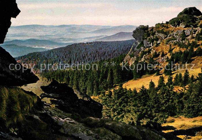 Bayerisch Eisenstein Richard Wagner Kopf am Grossen Arber Bayerischer Wald