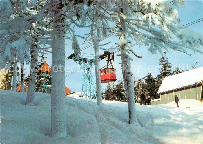 Reichenbach Vogtland Winter im Erzgebirge Bergbahn