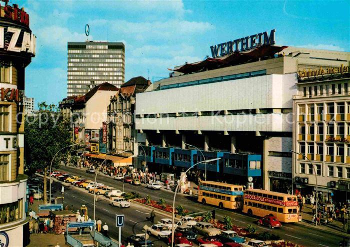 BERLIN  CITY Kurfuerstendamm mit Europa Center