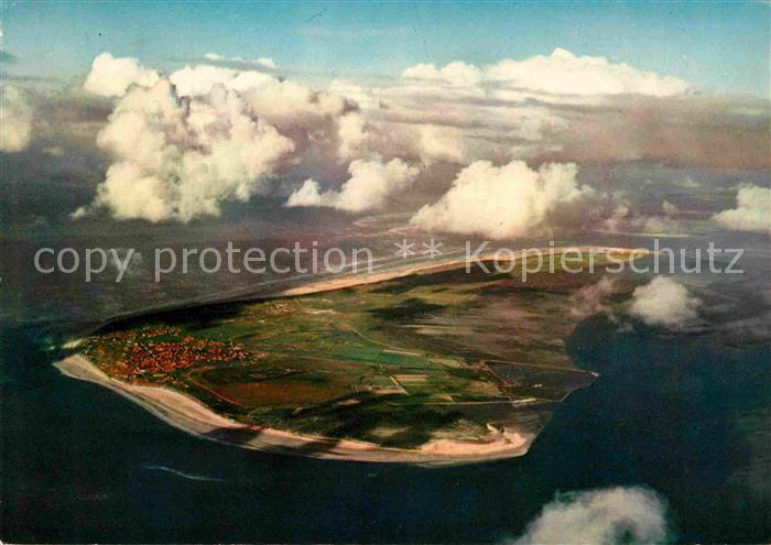 Langeoog Nordseebad Fliegeraufnahme