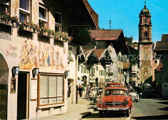 Mittenwald Bayern Obermarkt Kirche