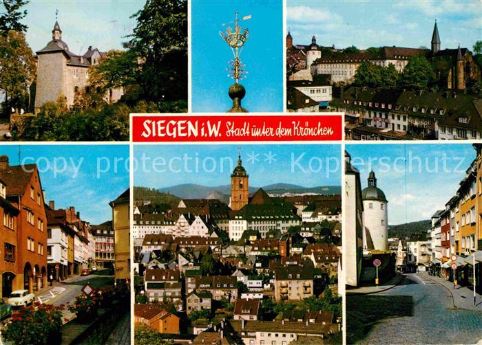 Siegen Westfalen Schloss Kroenchen Teilansichten
