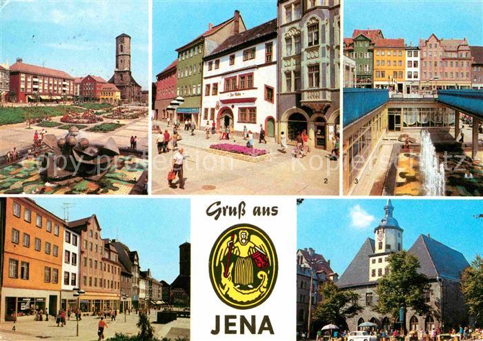 Jena Thueringen Platz der Kosmonauten Johannisstrasse Hist Rathaus