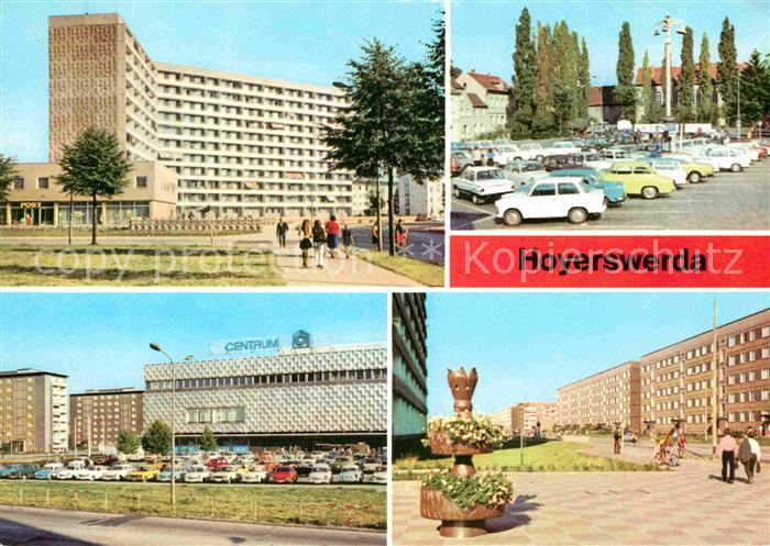 Hoyerswerda Wilh Pieck Str Platz der Roten Armee Centrum Warenhaus Liselotte Her