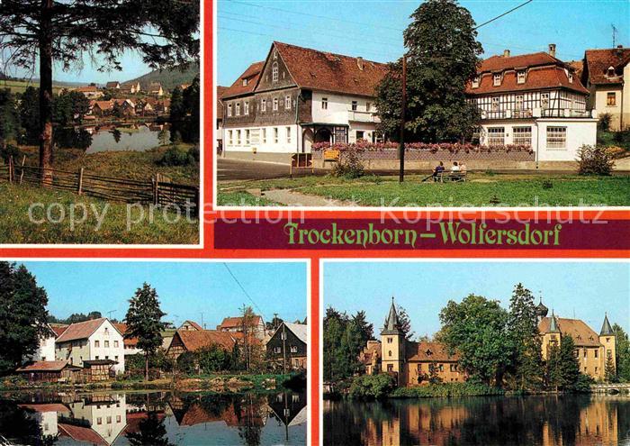 Trockenborn-Wolfersdorf Teilansicht HOG Schluesselgrund Wasserschloss Froehliche