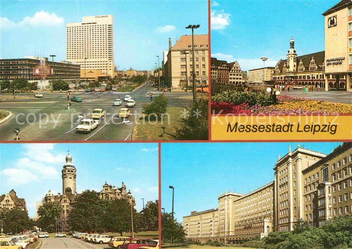 LEIPZIG Sachsen Hotel Merkur Altes Rathaus am Markt Neues Rathaus Ringbauten am
