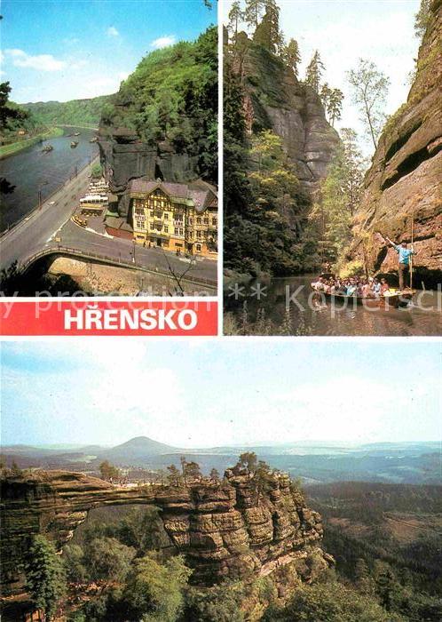 Hrensko Udoli labe Divoka soutska Pravcicka brana