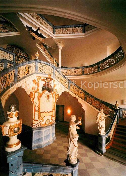 Schoental Jagst Kloster Schoental Treppenhaus Neue Abtei