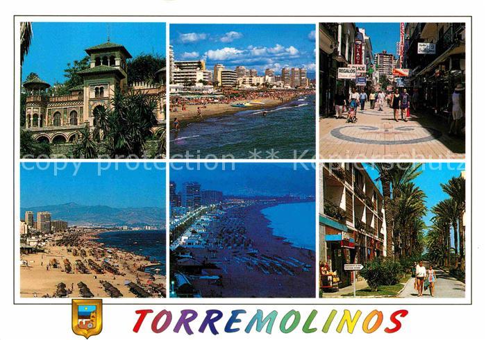 Torremolinos Palazzo Strand Fussgaengerzone Promenade