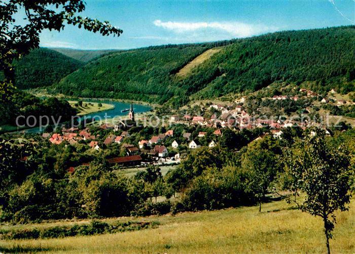 Neckargerach Partie im Neckartal