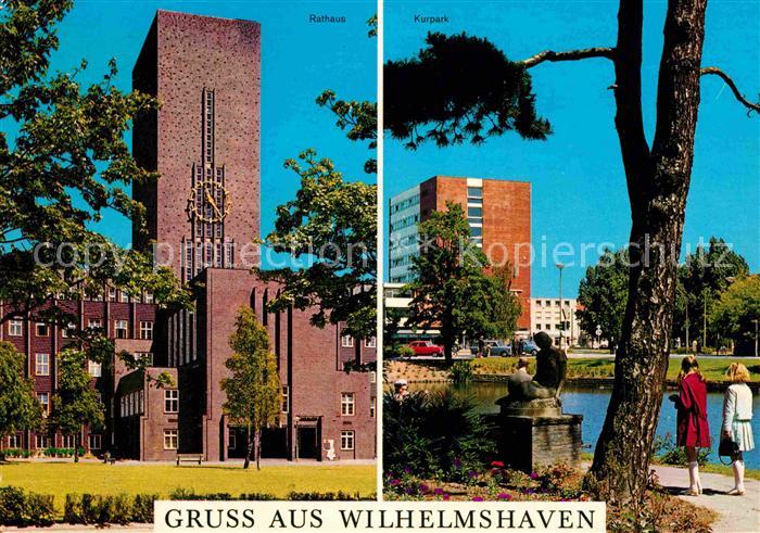 Wilhelmshaven  CITY Rathaus Kurpark